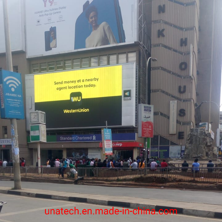 Waterproof Outdoor Wall P6/P8 Advertising Video Screen Commercial 4K LED Panel Display