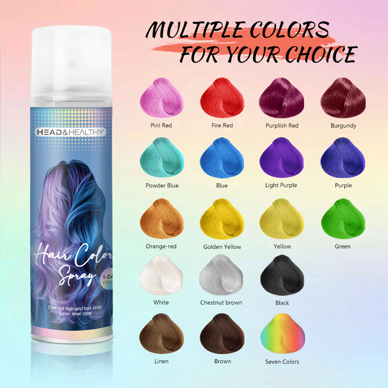 Colorful Colour for Hair with Moisturizing Hair Dye Shampoo Formula