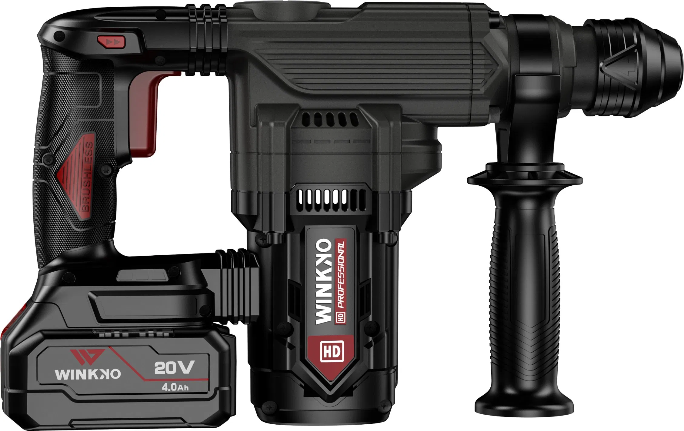 Аккумуляторный перфоратор Winkko HRH203BL, 1250Вт, 30мм