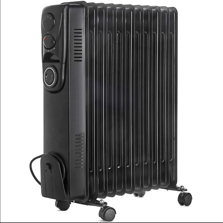 Electric Room Heater 3 Power Setting Oil Filled Radiator Heater 5fins-13fins