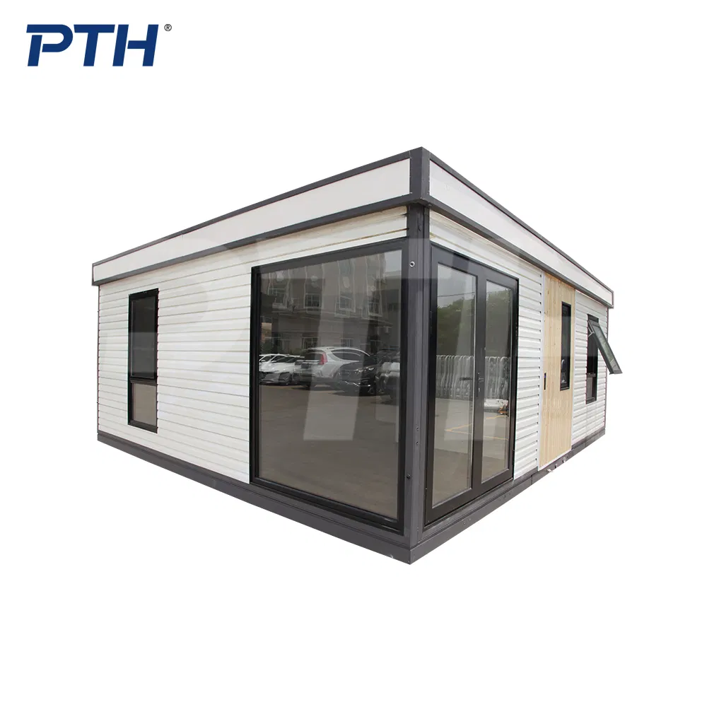 Pth® Fast 8 Hours Assembly 29/43sqm Fodable Smart House for Living with Bedrooms Kitchen Bathroom Pth Luxury Modern High Quality Prefab House Long Service