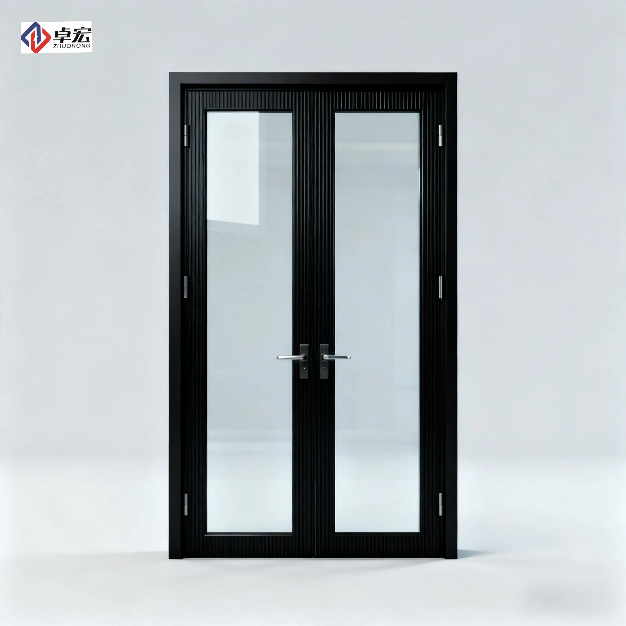 Industrial Heavy-Duty Safety Fireproof Glass Door Steel Frame