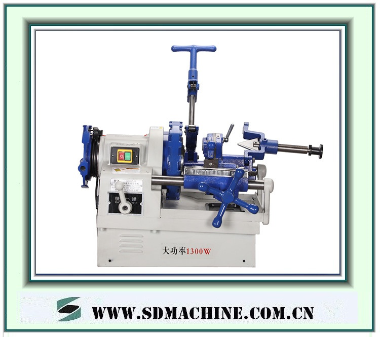 1300W High Speed Portable Pipe Threading Machine Up To 3"