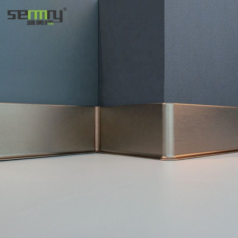 Custom Wholesale Aluminium Profile Metal Skirting