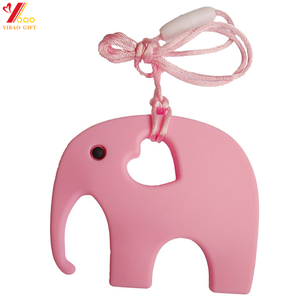 Elephant Shaped Baby Food Grade Baby Bite Glue -BPA Free