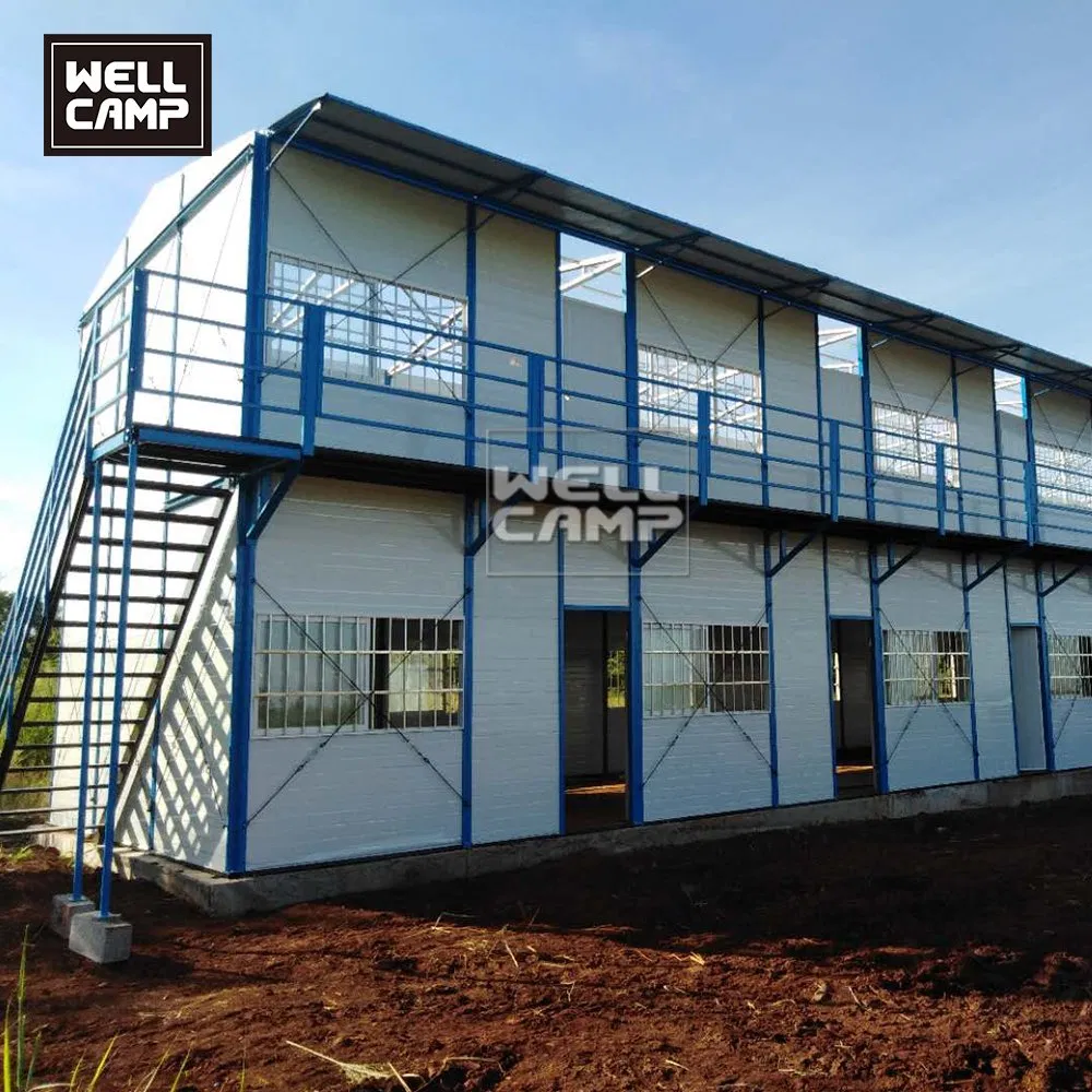 One/Two/Three Floor Site Dormitory Labor Camp Factory Price K Prefabricated House Worker Accommodation Quarter Office Mess Hall Facility Clinic Dinning Kitchen