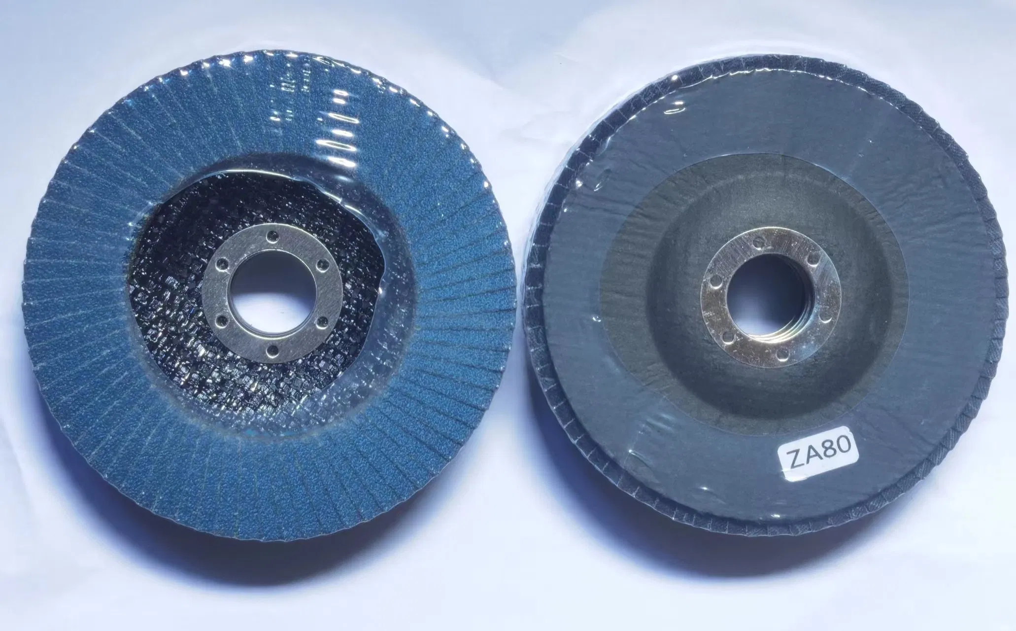 100*16mm High Quliaty Blue Zirconia Flap Grinding Discs for Stainless Steel