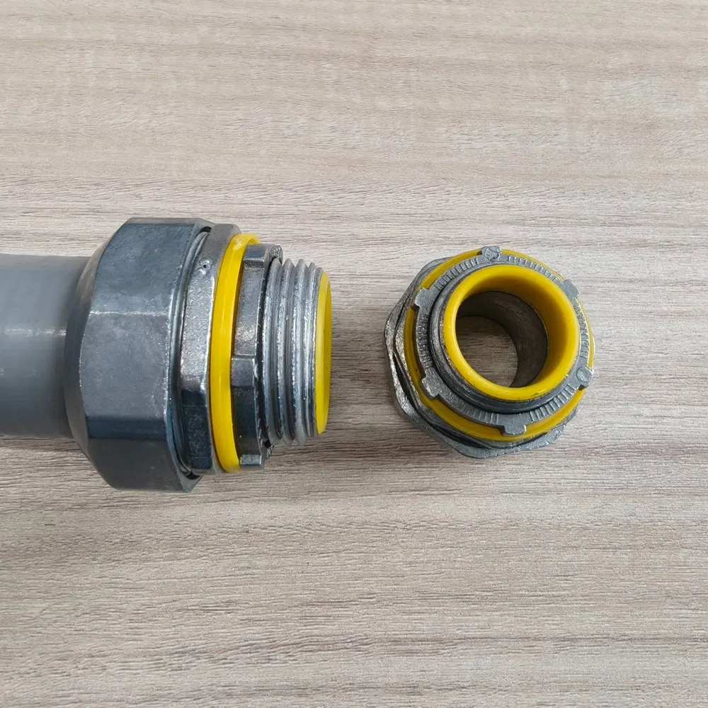 Zinc Die Cast Straight Liquid Tight Connector