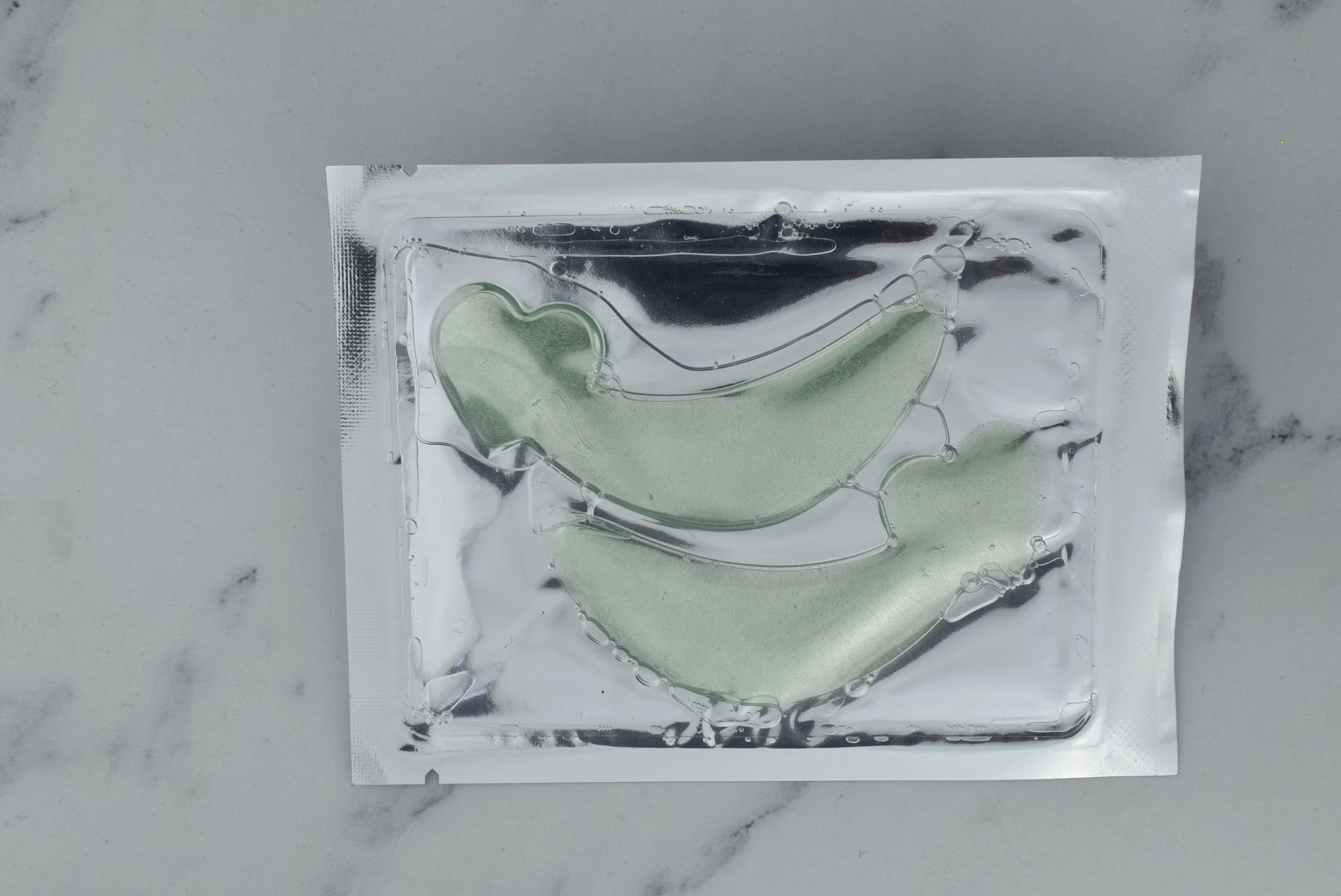 Organic Collagen Crystal Gel Under Eye Shimmering Patches Sheet Eye Pads Mask