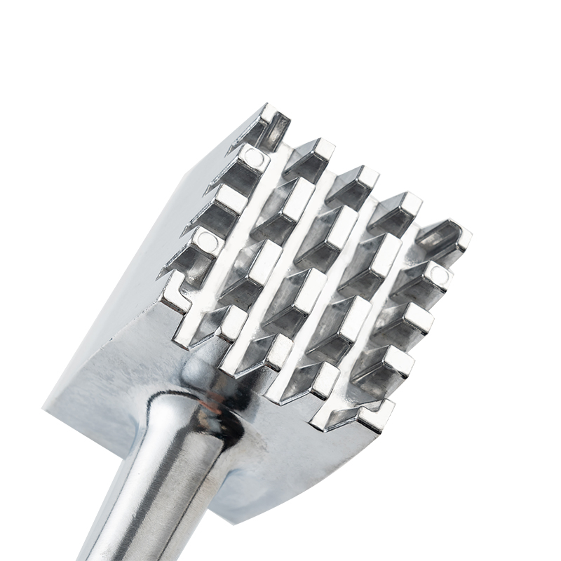 Meat Tenderizer Aluminium Mallet Dual-Sided - Tenderizer Tool Kitchen Pounder - Double Size Meat Hammer for Tenderizing Ice Steak & Chicken Safe Beater