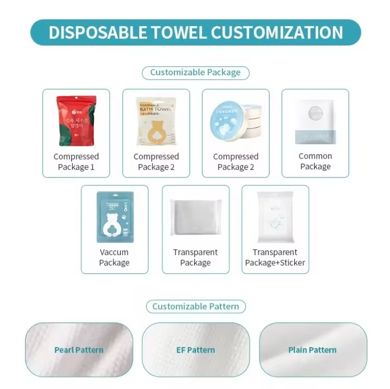 Factory Super Large Size Magic Bath Sheet Disposable Custom Compressed Bath Towel