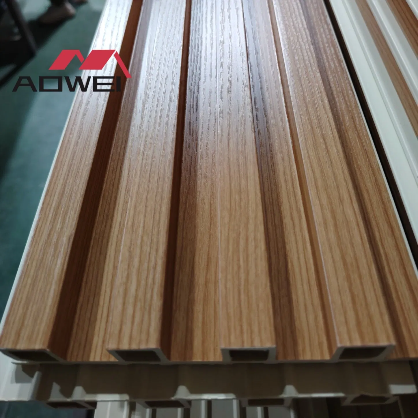 Stylish Fluted Wall Panels Made From Durable WPC Material