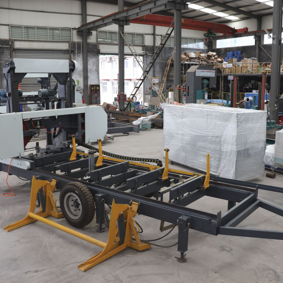 Станок ленточнопильный горизонтальный гидравлический электрический по дереву