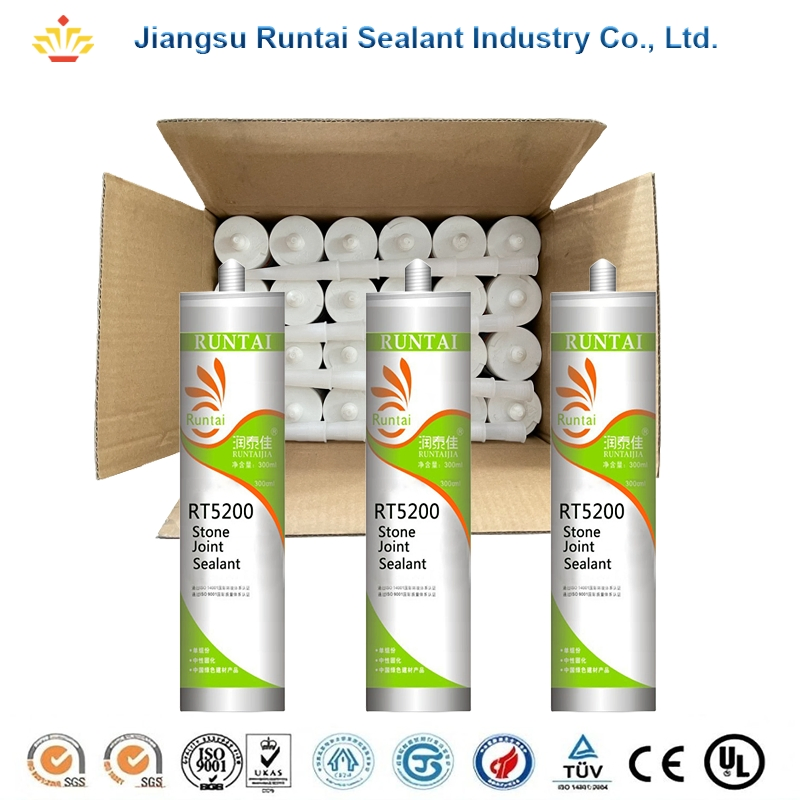 Structural Weatherproof Neutral Marble Stone Silicone Sealant Adhesive