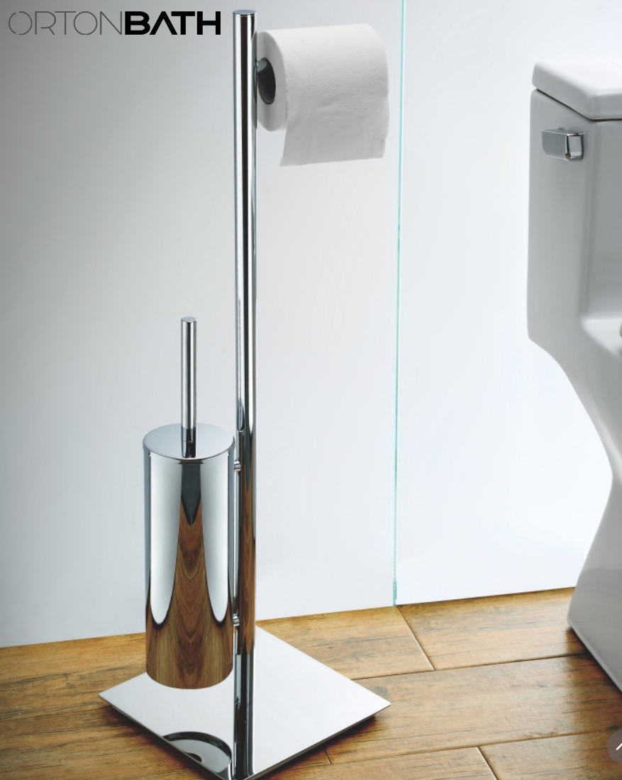 Напольная подставка для туалетной бумаги Ortonbath на 4 рулона