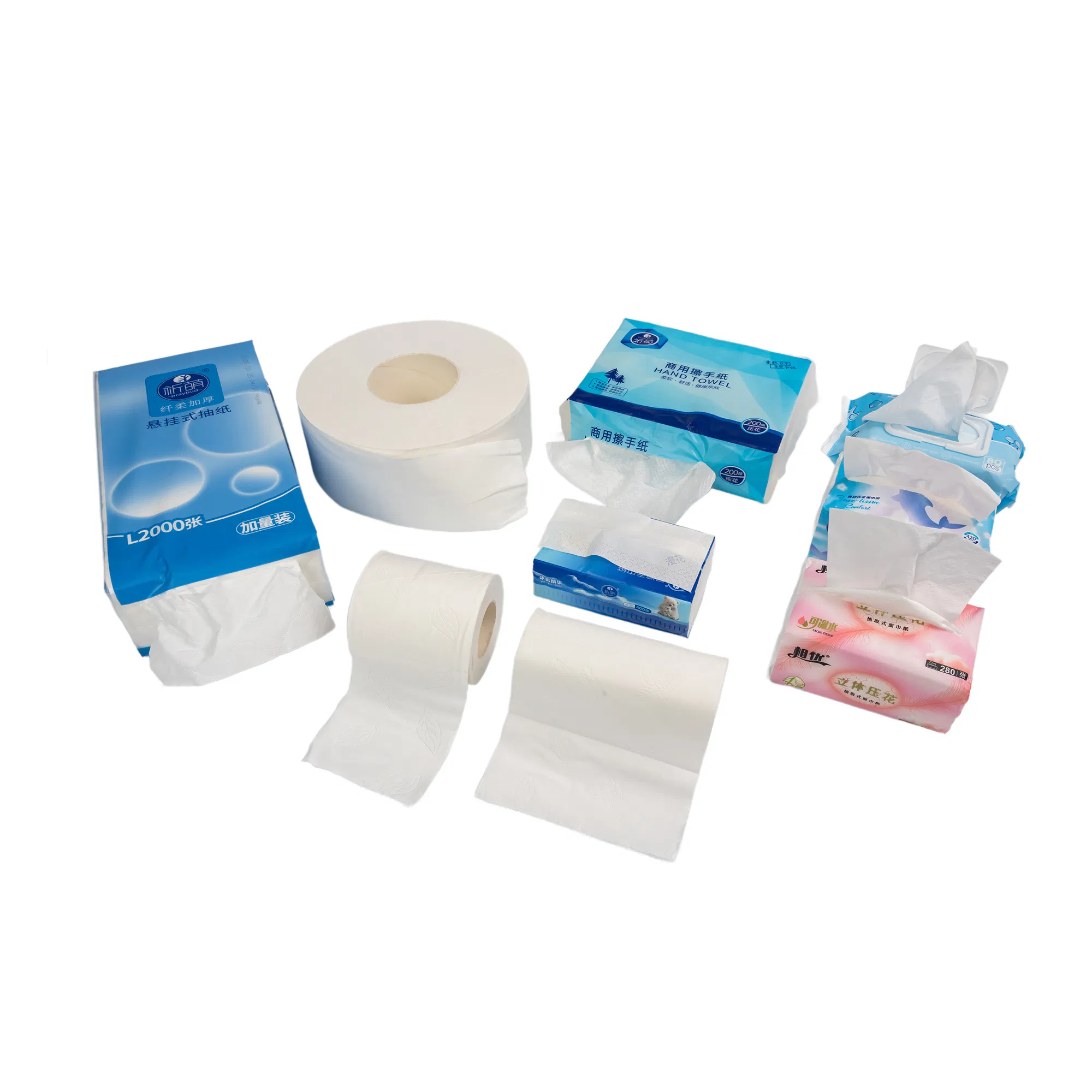 Customized High-Quality Good Service Facial Tissue Kitchen Towl Toilet Towl