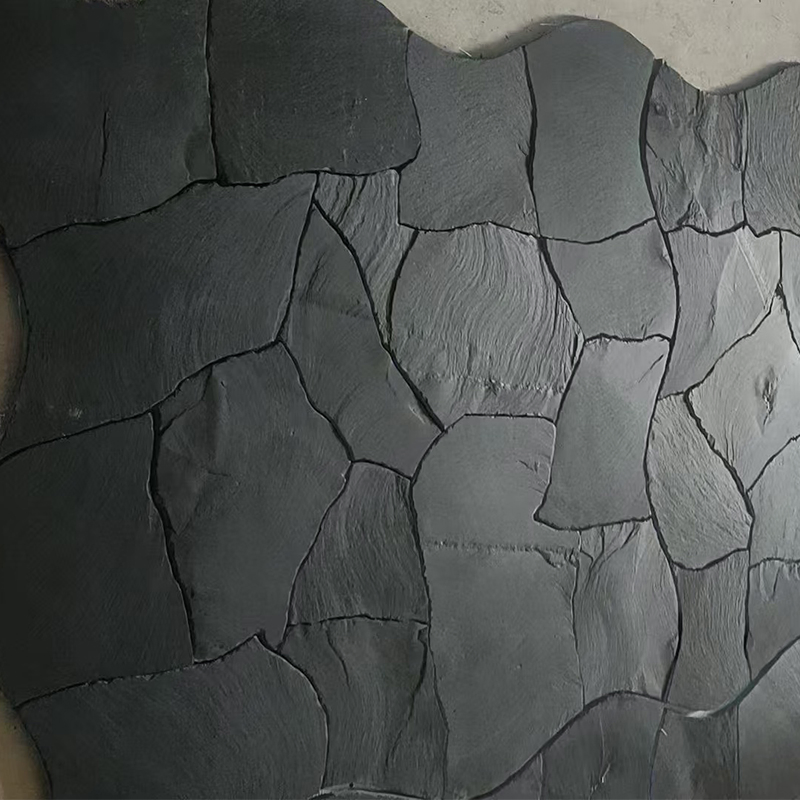 Natural Slate Irregular Flagstone Paving Tile Stone Crazy Paver Floor Paving