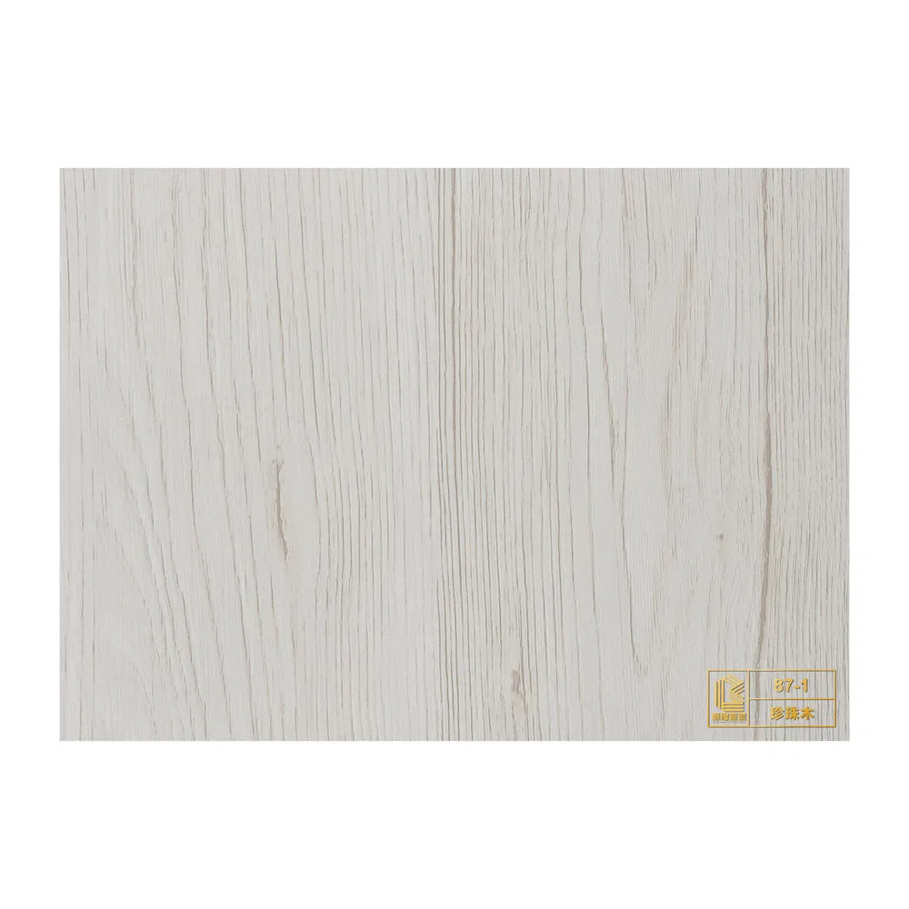Anti-Static Natural PVC Wood Grain Decorative Film for Flooring