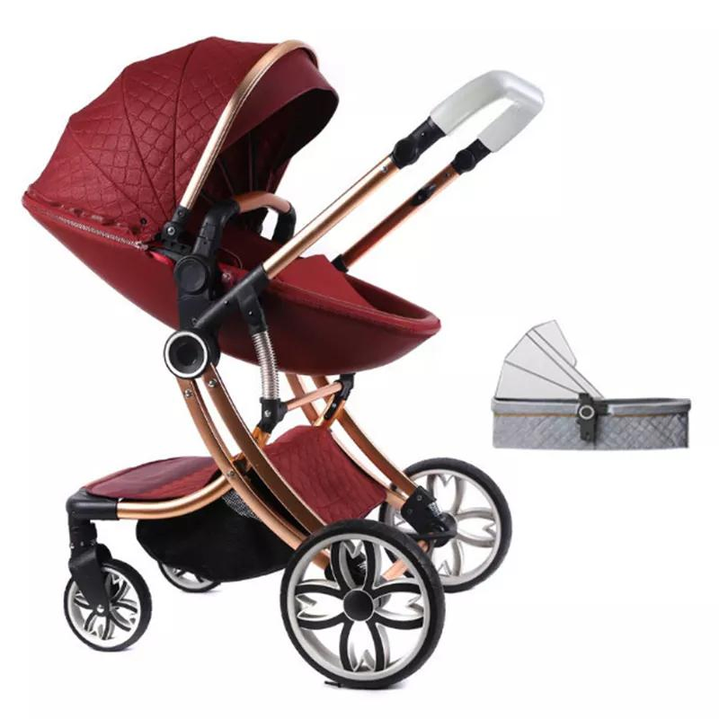 Customized Easy to Carry Baby Trolley Light Weight One Hand Folding Stroller