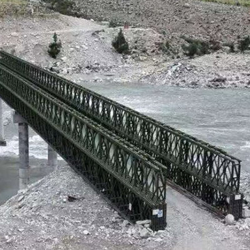 Durable Bailey Steel Bridge for Quick Assembly and Rust Resistance