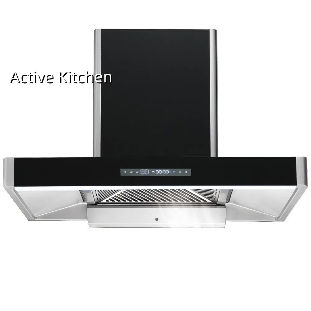 Energy Star T-Type Machine Kitchen Range Hood Smoke Extractor
