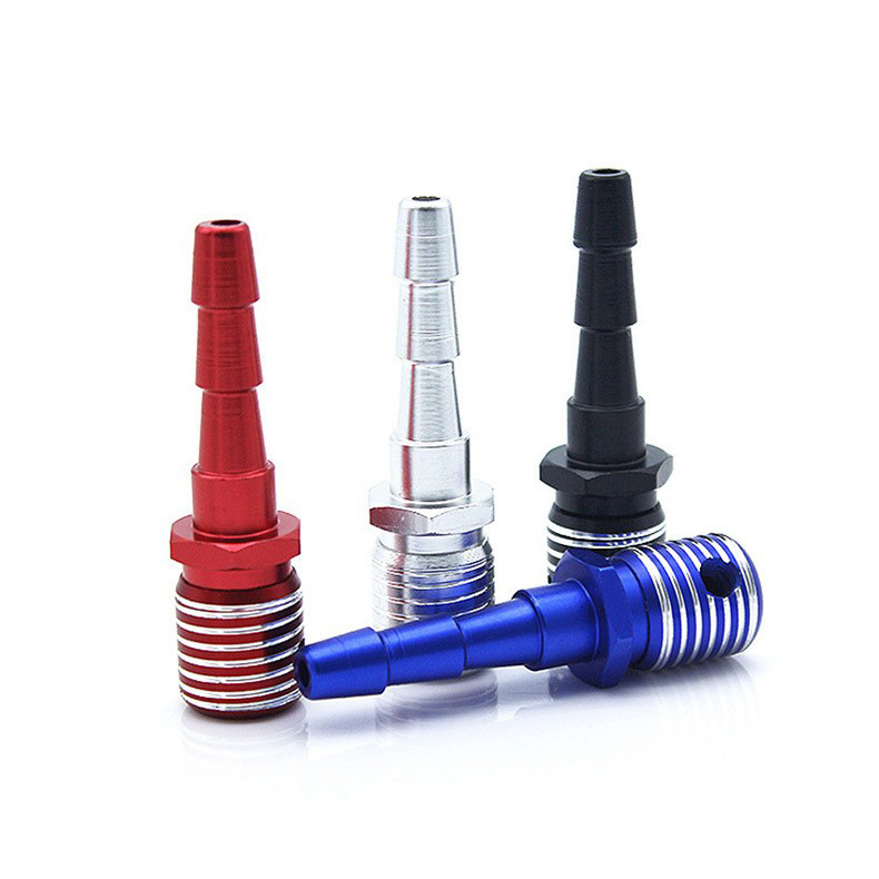 Removable Microphone Have Filter Small Metal Aluminum Alloy Smoking Pipe