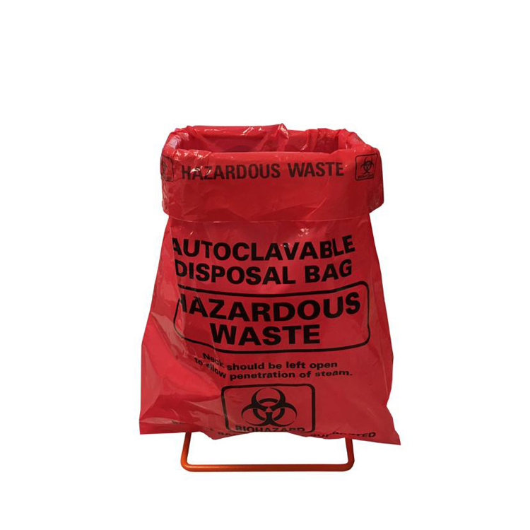 Siny Custom Size Plastic Disposable Medical Waste Bags Biohazard Bag Garbage Bags