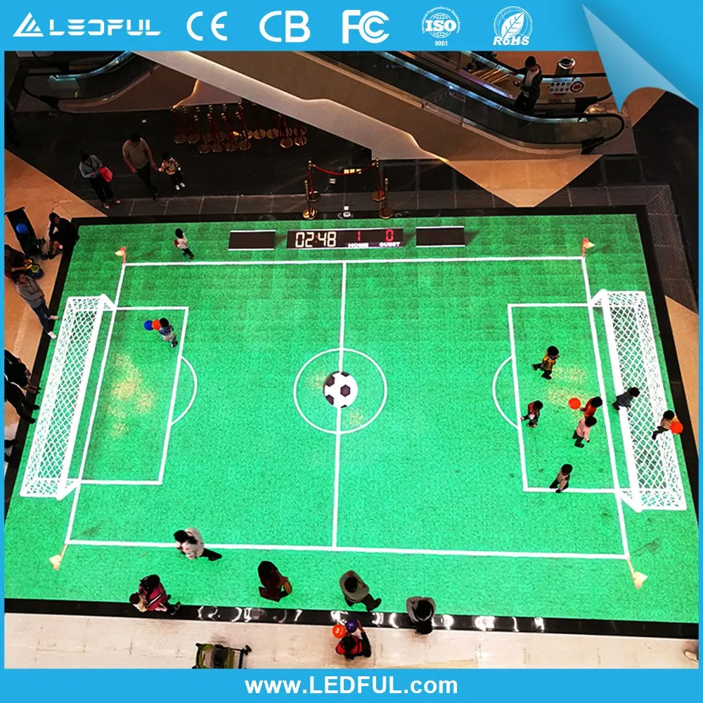 Custom Indoor Outdoor Wedding Ground P3.91 P4.81 500*1000mm Disco Night Bar Dance Floor LED Screen Interactive LED Floor Tiles Display for Live Show Stage Event