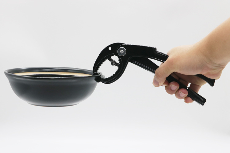 Lifting Hot Bowl Clip, Plate Dish Pot Clamp Gripper Anti-Scald Stone Pot Holder Tool, Hot Dish Bowl Plate Grip Clamp Clip Lifter Tongs Wbb15708