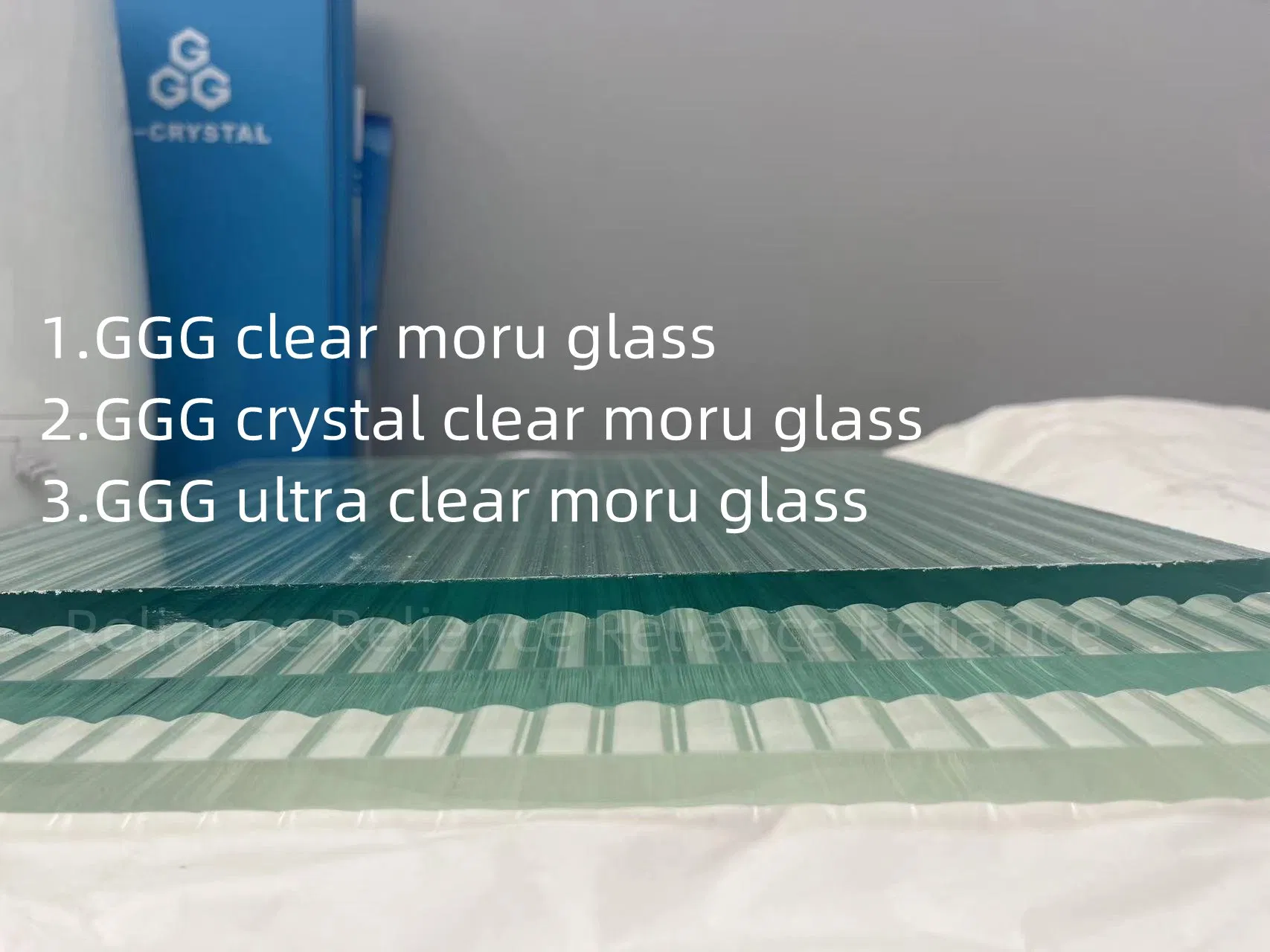 Popular All Over The World Extra Moru Figured Glass/Moru Glass/Pattern Glass