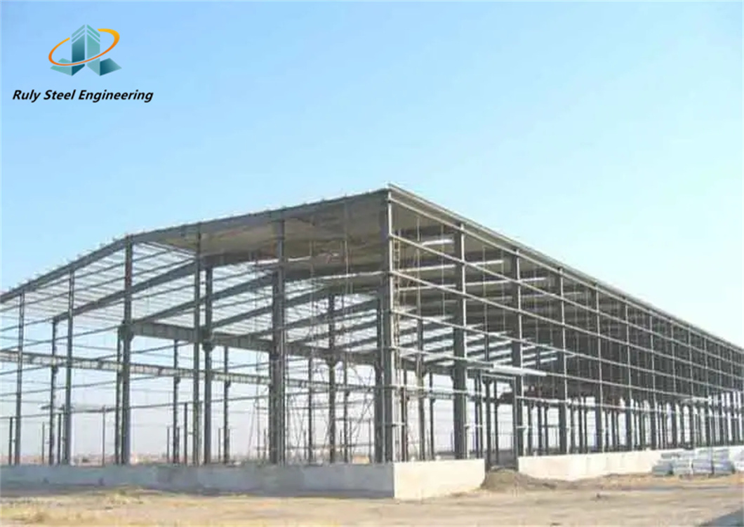 Space Customizable Prefab Seismic Wind Resistant Steel Structure Warehouse