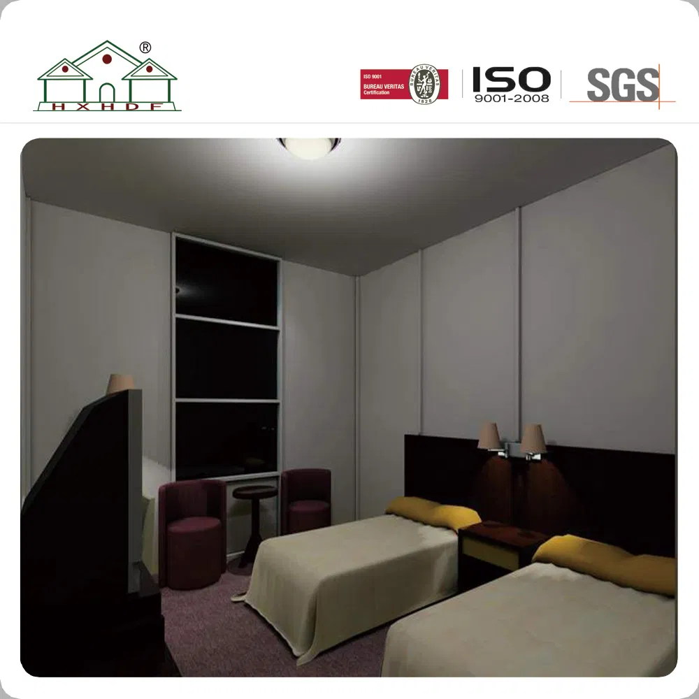 New Sandwich Modular Villa Light Steel Structure Prefabricated Portable House for Residential