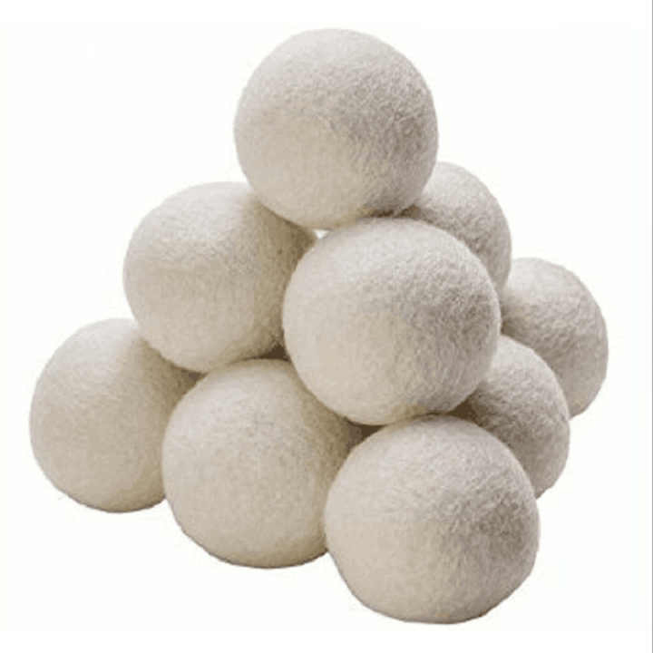 6-Pack XL 100% Sustainable Ecological Sheep Wool Dryer Ball 7cm Wool Laundry Dryer Ball
