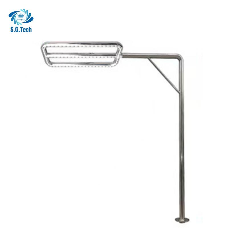 Water Crown Stainless Steel Commercial Vichy Shower for Poolside