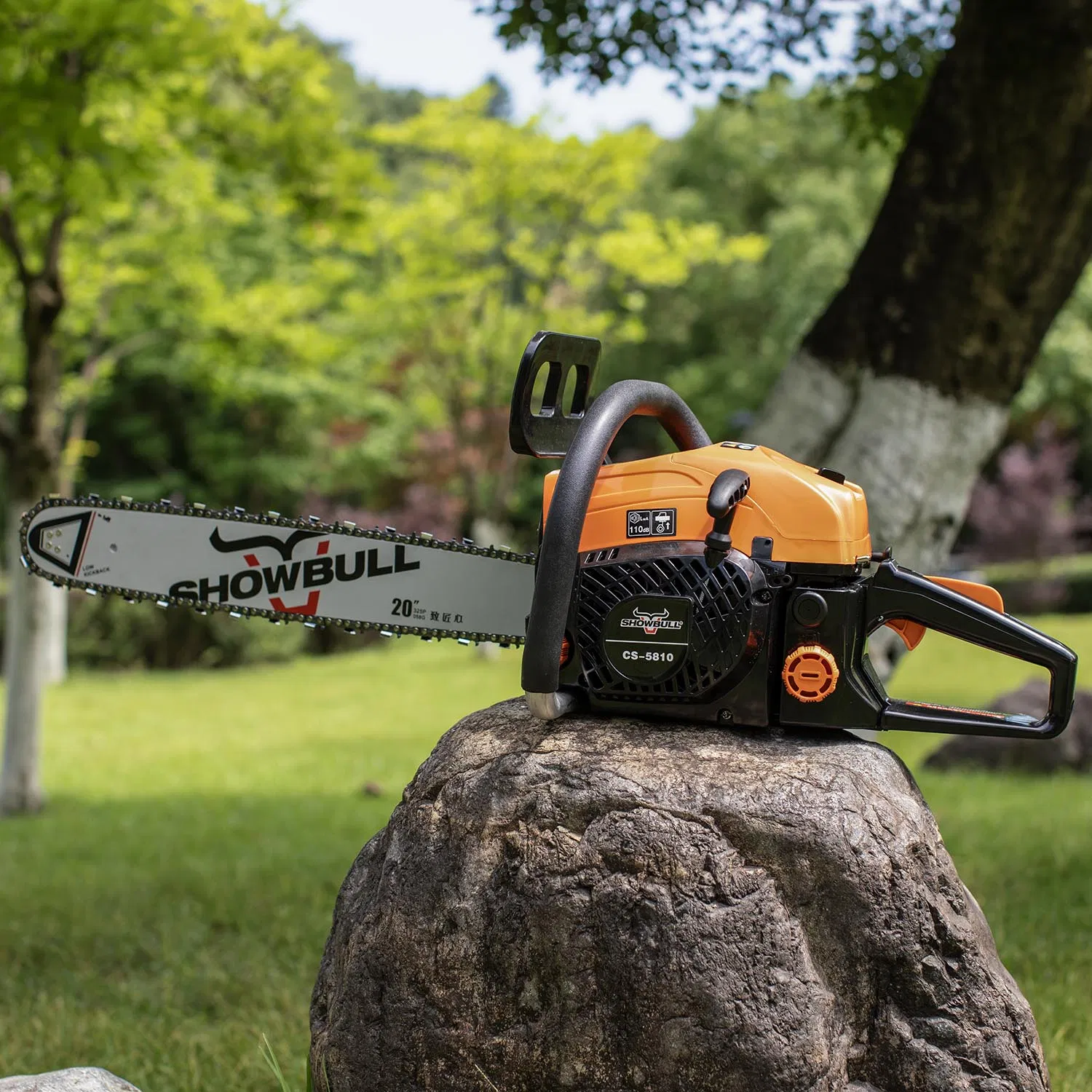 High Efficiency 58cc Pole Chainsaw 2.2kw CS5810 Gasoline Chain Saw