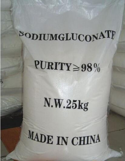 More Than 98. % Purity Industry Grade Construction Sodium Gluconate