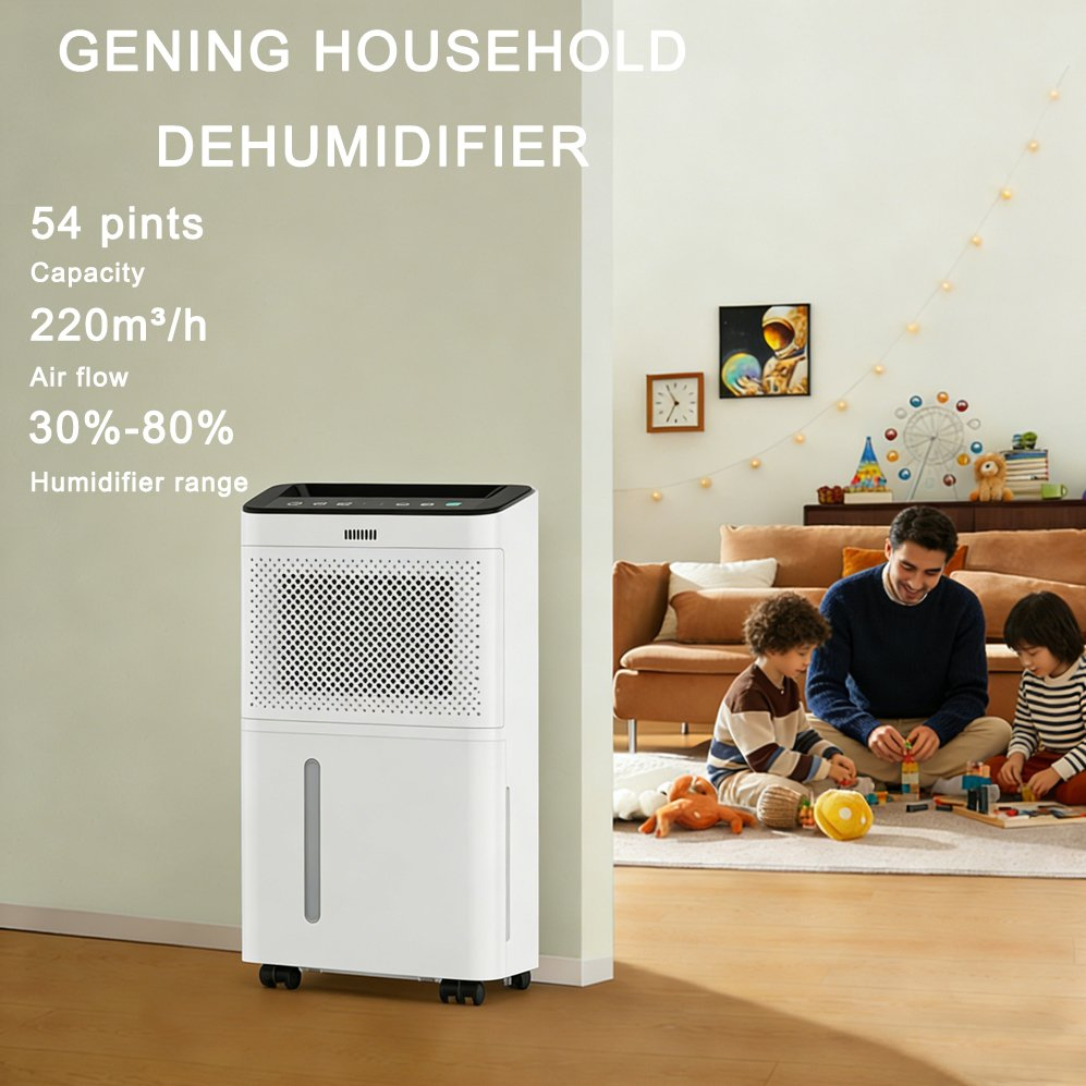Smart 26L Auto Dehumidifier for Home and Basement Comfort