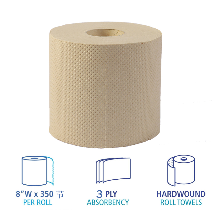 Sourcing High Quality OEM Recycled Pulp Eco-Friendly White Bamboo Toilet Tissue Paper for Family/Corridor/Offices/Restaurants/Hotels