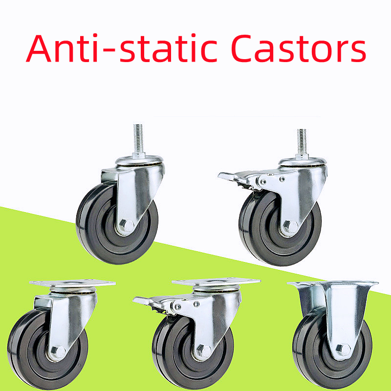 ESD Safe Heavy-Duty Casters for Sensitive Equipment Transport