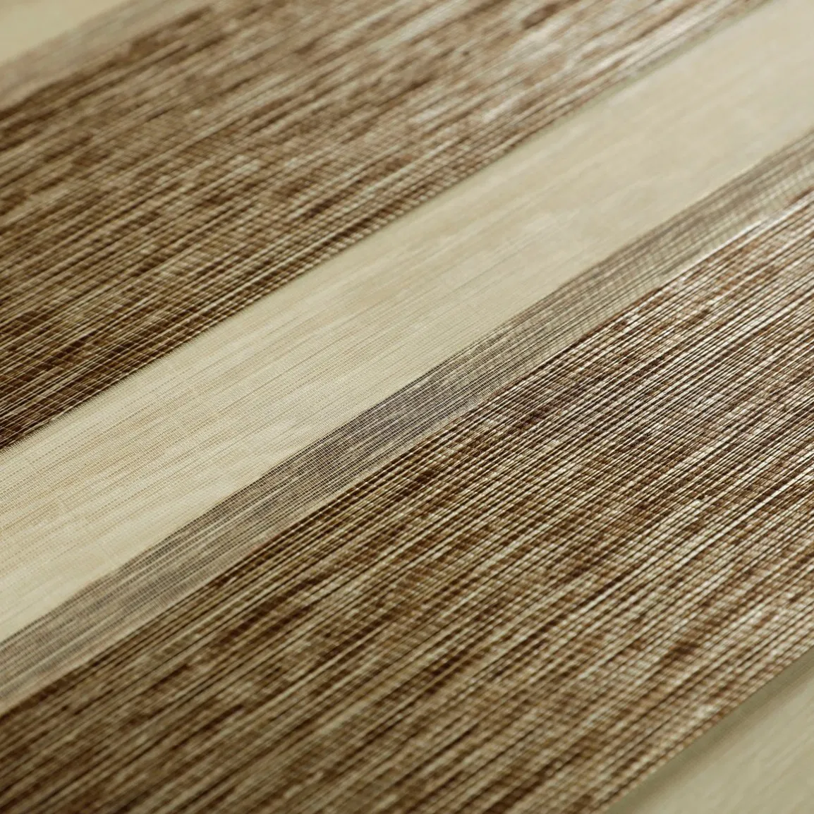 New Bamboo-Look Roller Blind Customized Size Indoor Day and Night Window Zebra Blind for Office Decoration