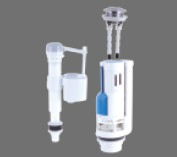 Modern Style Double Push-Button Cistern Flush Mechanism Td-B57