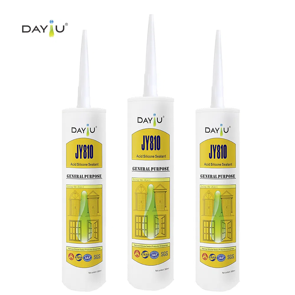 Glass Aluminum Surfaces Perfect for Sealing Door Window Acetic Sealant Caulking Silicone