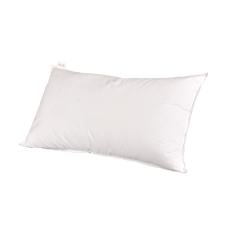 Polyester Pillow Manufacture Hotel White Polyester Bolster Pillow
