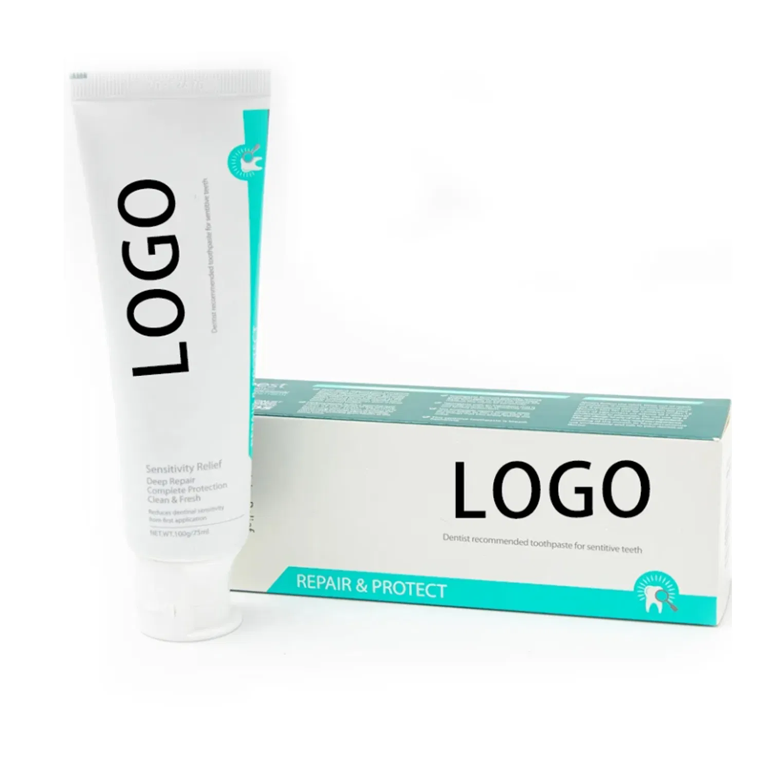 High Quality 100g Fresh Breath Flavoured Teeth Whitening Toothpaste