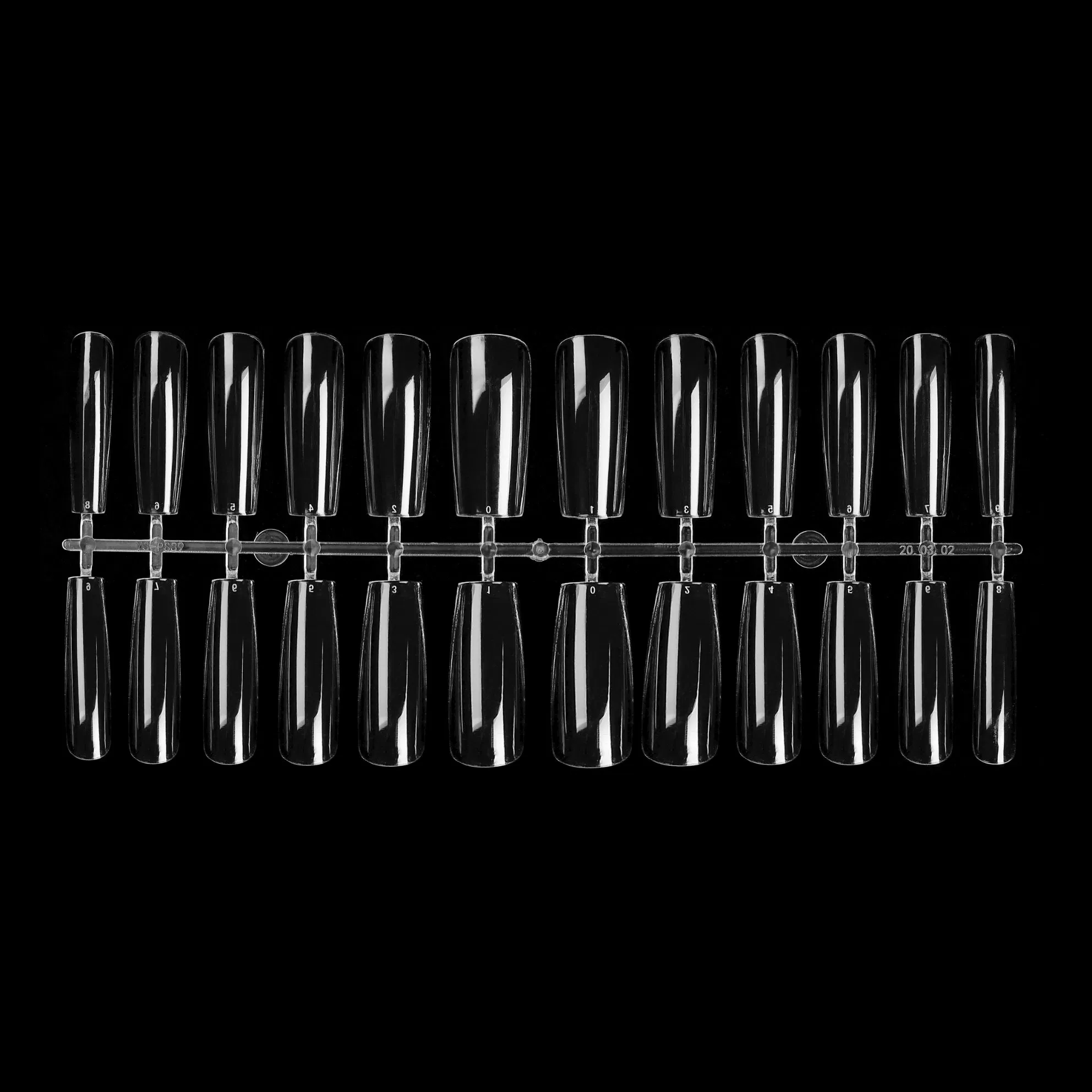 Nail Tips Artificial Fingernails Traceless Transparent Nail Tip