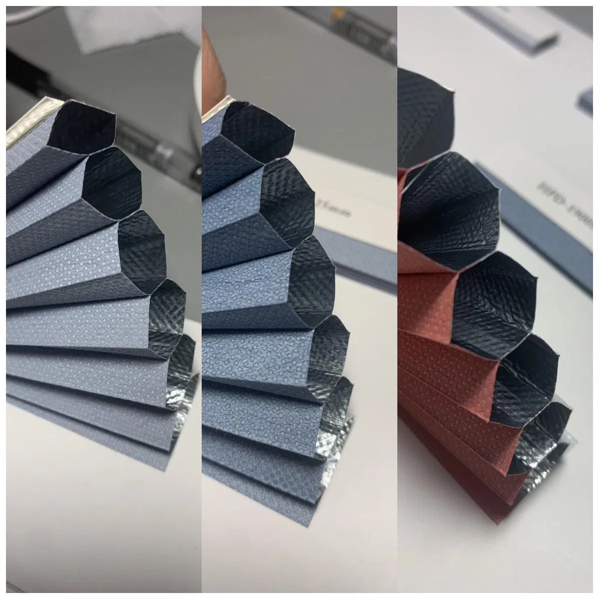 Blackout Shades Cellular Window Shutter Honeycomb Blinds Fabrics Pleated