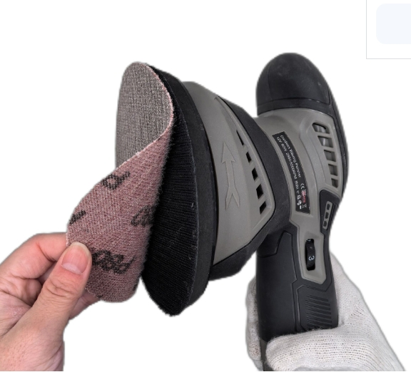 Абразивные сетчатые диски на липучке для дерева и металла