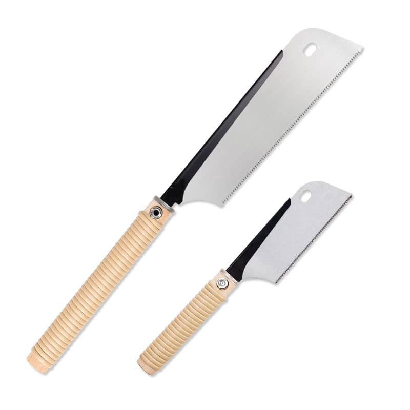 Двусторонняя ручная пила для дерева со сменным полотном