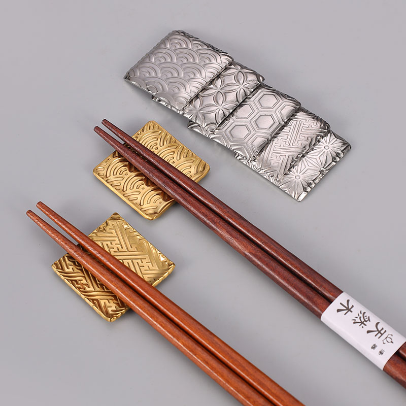 Wholesale Customized Sales Stainless Steel Restaurant Chopsticks Rest Spoon Rest