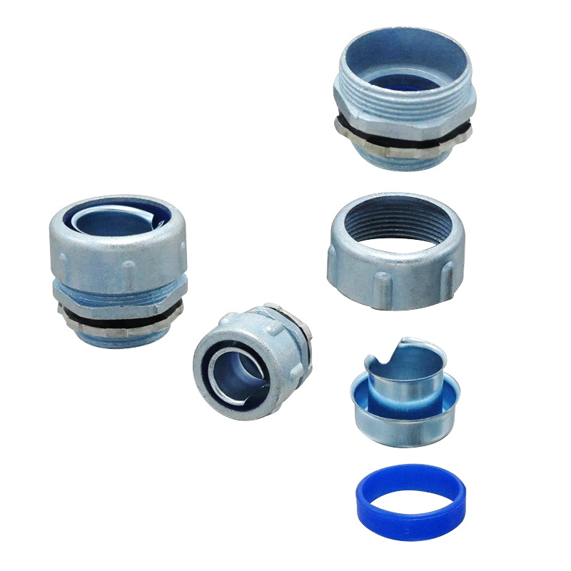 IEC Standard Liquid Tight Quincunx Cap Zinc Die Cast Connector